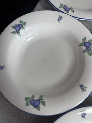 £39.99 • Buy Royal Doulton Blueberry Everyday Soup Bowl X6