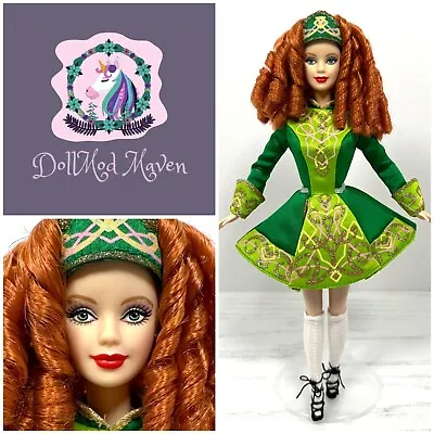 DollMod Maven🦄 Barbie 2006 IRISH DANCE Festivals Of The World Doll Ireland * • $24.99