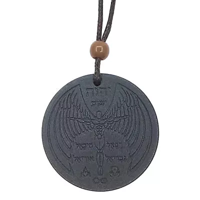 Volcanic Stone Necklace Flying Man Stone Pendant Quantum Necklace Volcanic Stone • $11.42