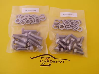 Datsun 240Z 260Z 280Z 70-78 SS Door Hinge 72 Pc Stainless Hardware Bolt Kit 009 • $19.99