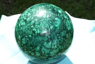 Malachite Sphere Huge Helps Understand Language Of Animals 5046 • $2000