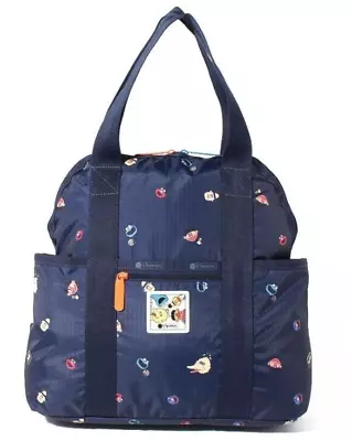 Lesportsac G748 Sesame Street Elmo Double Trouble Backpack 2 Way Hand Tote Bag • $104.99