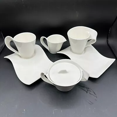 Villeroy & Boch New Wave White Open Stock Mug Plate Creamer Sugar • $10