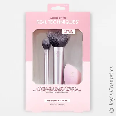 1 REAL TECHNIQUES Limited Edition Naturally Radiant Sponge + Brush Kit  RT-4204  • $22.81