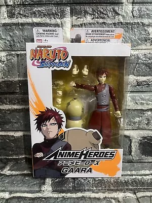 Anime Heroes Naruto: Shippuden Gaara 6.5 Inch Action Figure Viz Ban Dai • $20.49