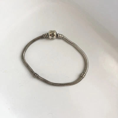 $25 • Buy Sterling Silver Genuine Pandora Charm Bracelet