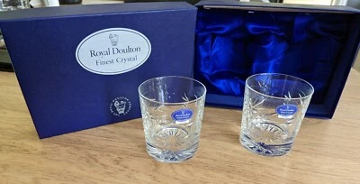 £2.19 • Buy Royal Doulton Jasmine Rummer Glasses