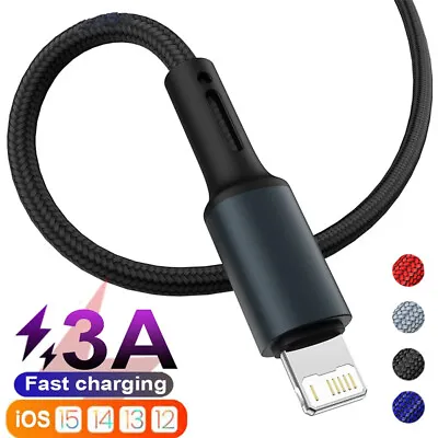 $7.25 • Buy Fast Charging Cable For IPhone 11 12 13 14 7 8 6 X USB Charger Cord 3ft 6ft 10ft