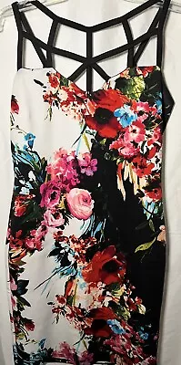 Venus Floral Midi Dress. Size Large/EUR 44/46. Never Worn. • $19