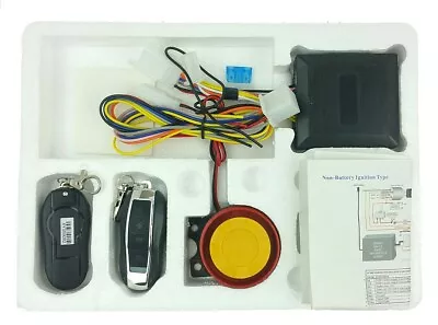 Scooter Car Security Alarm System Remote Control 12V Anti-theft Motorcycle Bike • $16.75