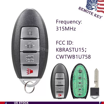 For 2003 2004 2005 2006 Infiniti G35 G 35 Key Fob Keyless Entry Remote KBRASTU15 • $10.89