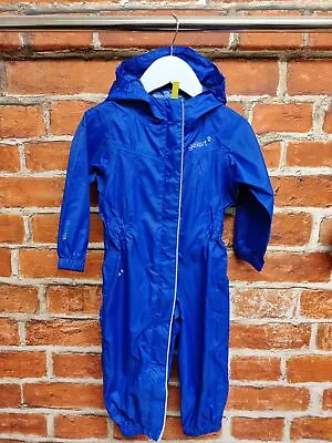 Baby Boy Gelert Age 6-12 Months Blue Waterproof Rain Suit Splash Puddle Wet 80cm • £9.99