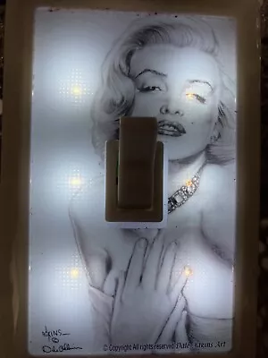 Marilyn Monroe LED Night Light WITH ADHESIVE BACK • $13.99