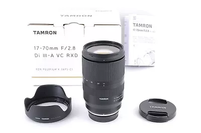 TAMRON 17-70mm F/2.8 Di III-A VC RXD Lens + Hood [Mint] For FujiFilm #L1975 • $600