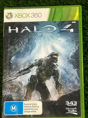 Halo 4 (2 Discs)  Microsoft Xbox 360 Game PAL - FREE SHIPPING • $9.35