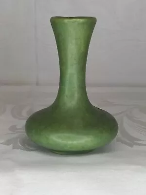 Antique Miniature Matte Green Arts & Crafts American Art Pottery Vase • $65