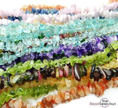 Gemstone Beads Chip 8mm-5mm 1Strand Natural Gemstone Jewellery Making  • £5.79