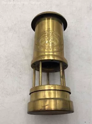 Repro. Antique Authentic Sailing Wear Gold Brass Type SL Hanging Safety Lamp • $7.99