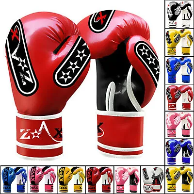 Junior Boxing Gloves Kids Training Sparring Punching Bag Practice Gloves 468OZ • £9.99