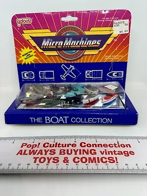 Vintage Galoob Micro Machines The Boat Collection Sealed Set Inv-0669 • $74.95