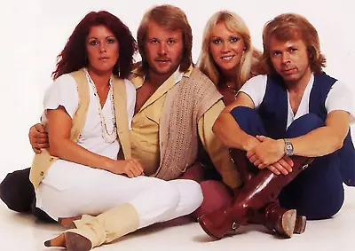 Abba-Supergroup-Great-New-Poster-Sitting • £10.99