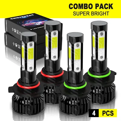 For 1997 Volvo 960 Combo LED Headlights Hi/Low Bulbs • $27.99