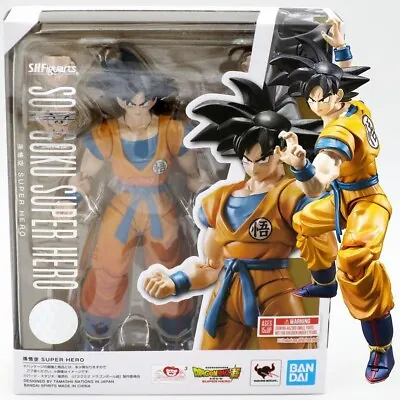 Bandai Tamashii SHF S.H.Figuarts Dragon Ball  Super Goku  Super Hero • $89.99