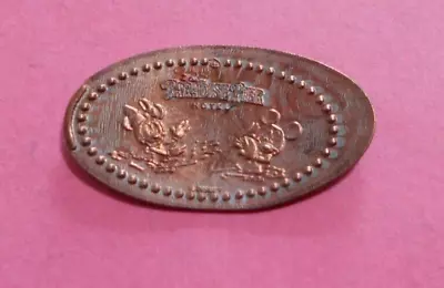 Paradise Pier Hotel Elongated Penny Diseyland USA Cent Pixar Place Souvenir Coin • $1.99