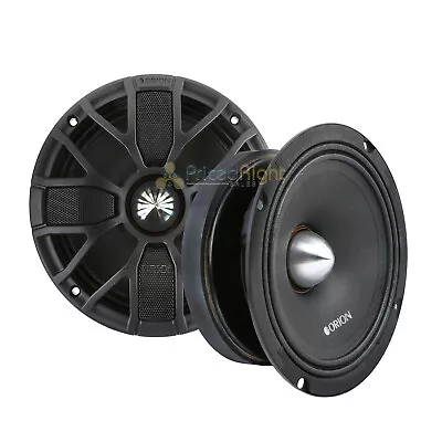 Orion 6.5  Midrange Speaker Pair Slim Car Audio 1200W Max 300W Rms XSM655SL • $99.95