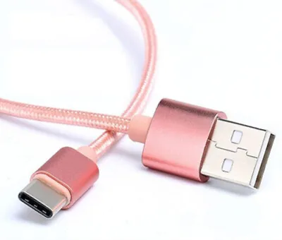 Braided USB Type-C Adapter Cable Data Power Charger Cord For OnePlus 6 5 5T 3T 3 • $14.05