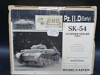 Model Kasten Sk-54 1/35 Movable Track Pz.ii.D(early) • $44.99