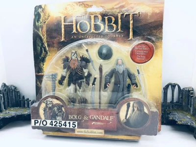 £9.99 • Buy Bolg Orc & Gandalf Action Figures - The Hobbit An Unexpected Journey 3.75”