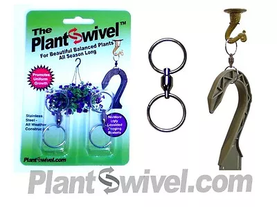 Hanging Basket Plant Swivel Hook Hanger Plantswivel 2pk • $3.39