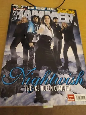 Metal Hammer Magazine #176 March 2008 Night Wish Iron Maiden Priest - B141 • $6.21