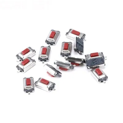 20Pcs High Quality 3*6*2.5mm SMD Red Push Button Switch Microswitch Tact Switch • $3.52