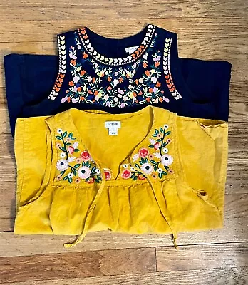 J. Crew Womens Small Lot Of 2 Sleeveless  Blouse Tops. • $30