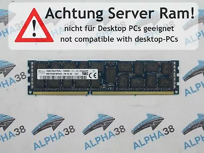 SK Hynix 16 GB Rdimm ECC Reg DDR3-1600 RAM Dell Precision T3610 Server RAM • $23.76