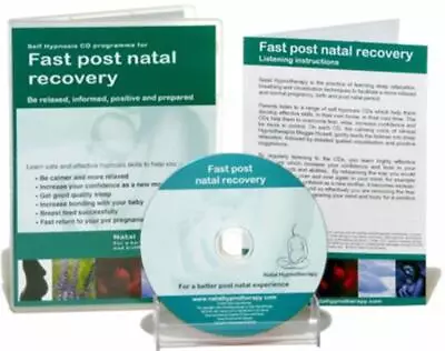 Fast Post Natal Recovery: Self Hypnosis DVD (2005) • £1.99