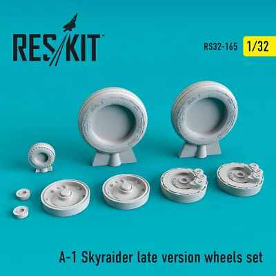 Reskit RS32-0165 T-2C Buckeye Wheels Set For Aircraft Model 1/32 Scale • $23.95