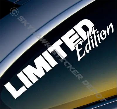 Limited Edition Bumper Sticker Vinyl Decal JDM Car Sticker Bomb For Honda Mazda • $4.95