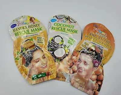  5 Sachets X  7th Heaven Peel Off Sheet Mask Or Rescue Mask • £5.99