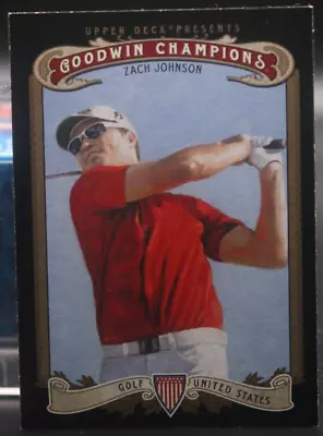 Zach Johnson (Drake) - 2012 Goodwin Champions #46 (NM) • $1