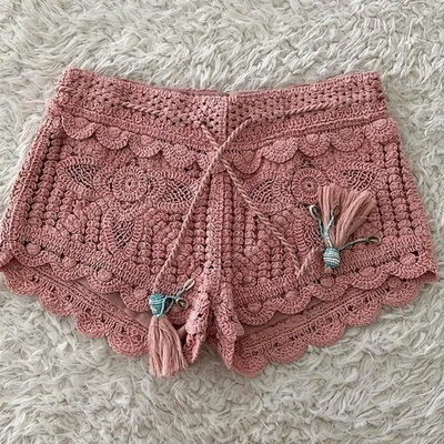 $28 • Buy Surf Gypsy Crochet Shorts