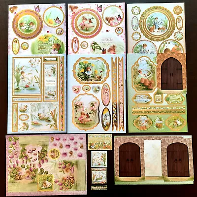 £7 • Buy Hunkydory Garden Secrets Card Making Kit - Part Used,toppers,borders Etc 