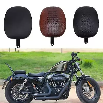 Motorcycle Rear Passenger Pillion Pad Seat For Harley Sportster XL1200 883 72 48 • $30.66