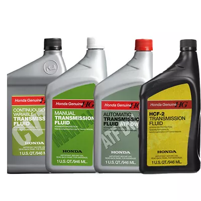 0.946L 1 X QT Genuine Honda Auto Manual Transmission Fluid DW-1 CVT-1 HCF-2 MTF • $18