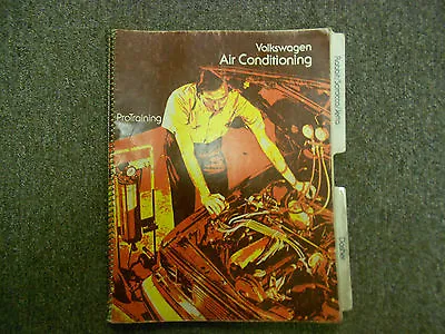 1970s 1980s VOLKSWAGEN Rabbit Jetta Air Conditioning  Protraining Service Manual • $45.95