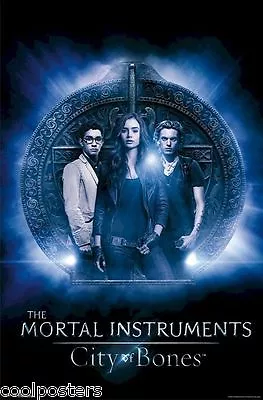 THE MORTAL INSTRUMENTS CITY OF BONES GLOW SYMBOL POSTER 22x34 NEW FAST FREE SHIP • $9.99