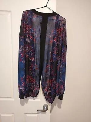 Womens / Ladies City Chic Throw Over Extra Light Jacket Sz XXL • $8