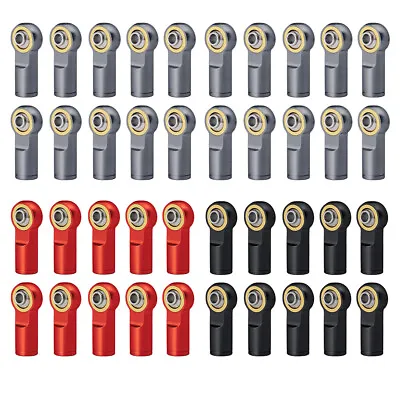 20PCS Left Hand Thread M4 Tie Steering Link Rod End Joint Ball Head For RC Car • $18.34